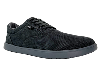 grey sideway shoe